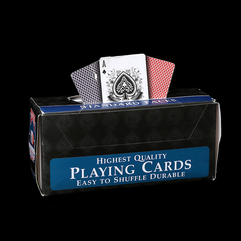 SANTUO 蓝蕊纸非洲外贸尼日利亚扑克专业定做定制订做订制高端上油布纹产品图