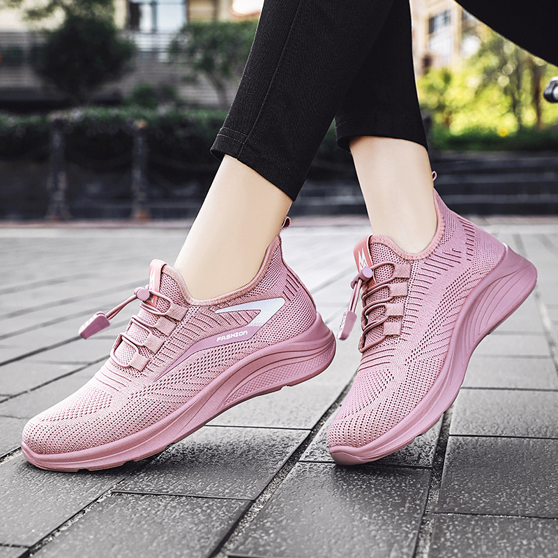 Solid color versatile women's casual shoes, cross-border shoes, wholesale of women's shoes for export, breathable sports shoes for women Application Scenario