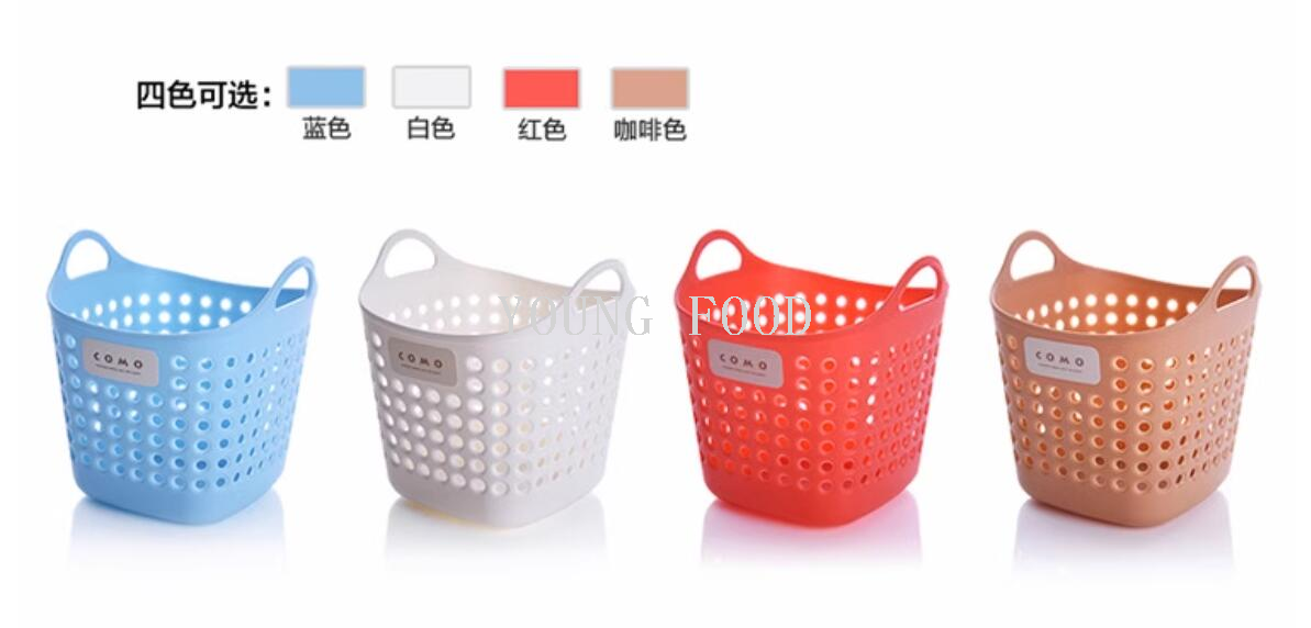 包邮！日本进口商品塑料制品创意百货INOMATA方形迷你收纳篮 白色详情13