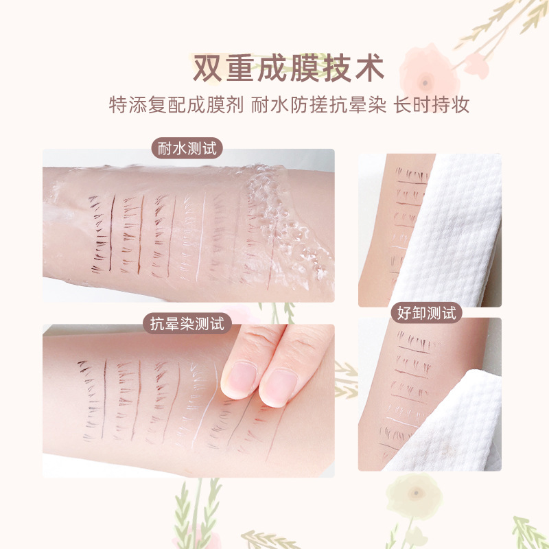 NOVO Double Eye Clipper Ultra-Fine Eyeliner Liquid Pen: Waterproof, non-smudging, long-lasting, ultra-fine eyeliner for lower eyelashes wholesale Item Picture