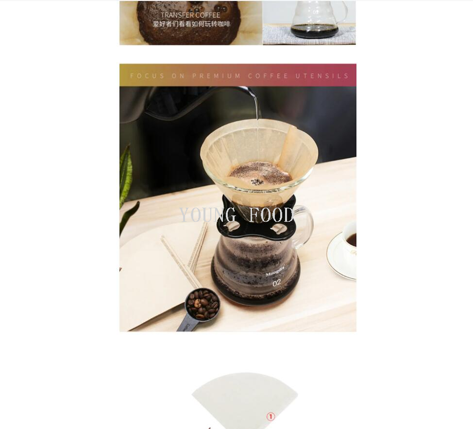 包邮！日本进口KYOWA 咖啡滤纸无漂白 手冲咖啡滤杯滴漏壶美式详情8