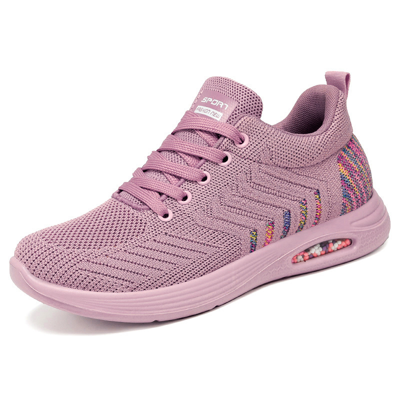 Spring new styles of women's polyurethane shoes with cotton cuffs and woven sports and casual shoes are available for wholesale from the manufacturer Item Picture