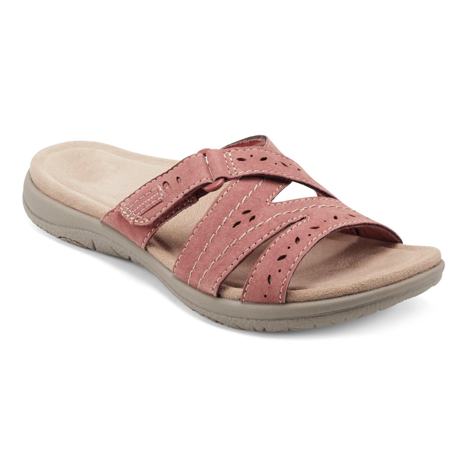 Cross-border 2025 Summer carved cross-fish mouth one-line Comfortable beach Women's Beach sandals from Europe and America for foreign trade details Picture