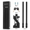 BG-0529 Six-section folding lock, bicycle folding lock, anti-theft joint lock, bicycle lock, riding equipment, electric motorcycle chain lock details Picture