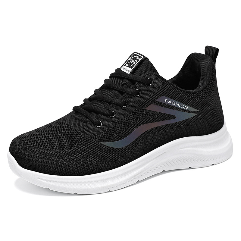 Men's private domain gift shoes, solid color versatile sports casual shoes, men's shoes, breathable and non-smelly feet, dad shoes, men's shoes Item Picture