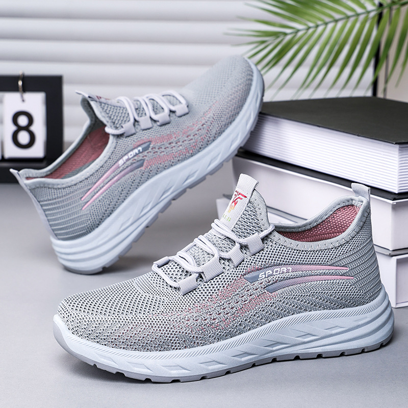 Men's casual shoes, cross-border export single shoes, breathable mesh shoes, soft-soled, comfortable dad shoes, Feizi, versatile men's shoes Application Scenario