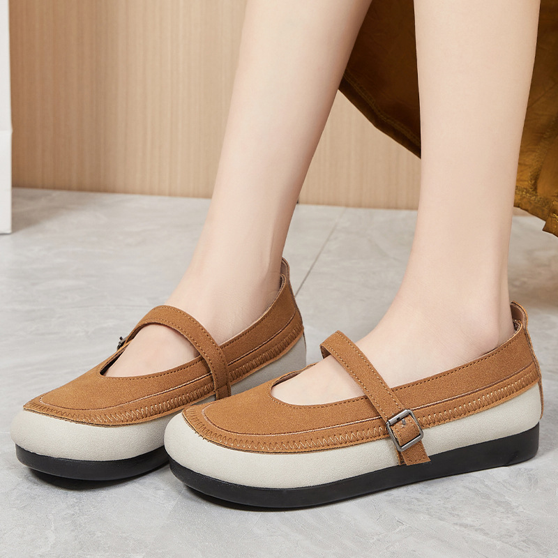 Women's casual shoes, shallow opening, one-step mom shoes, new summer breathable and non-stuffy women's single shoes, versatile lazy shoes Specification drawing