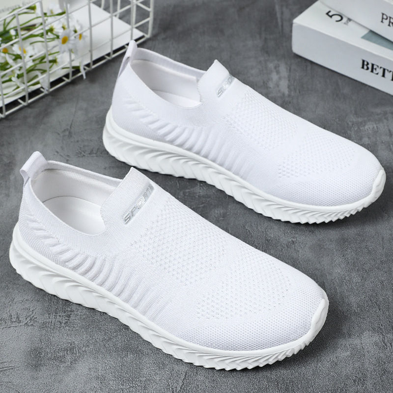 Women's cross-border trade shoes, lightweight EVA casual shoes, soft soles not tiring to the feet, flying woven single shoes Specification drawing