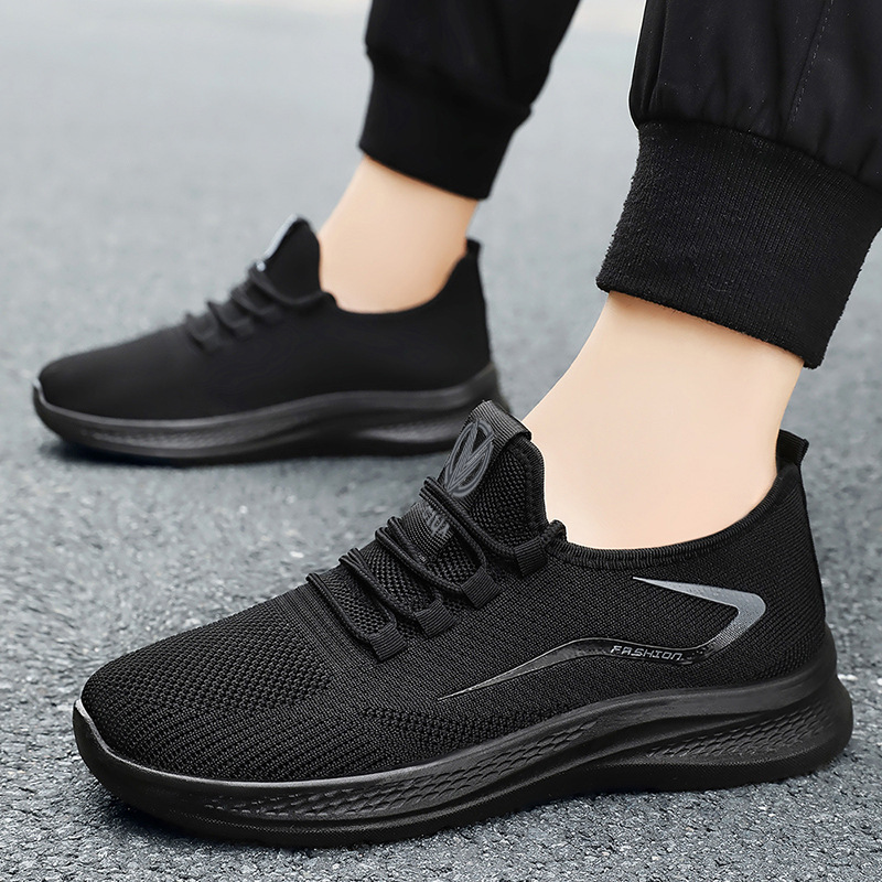Cross-border bestsellers of men's single shoes, spring collection of casual running shoes, polyurethane breathable sports shoes for men Application Scenario