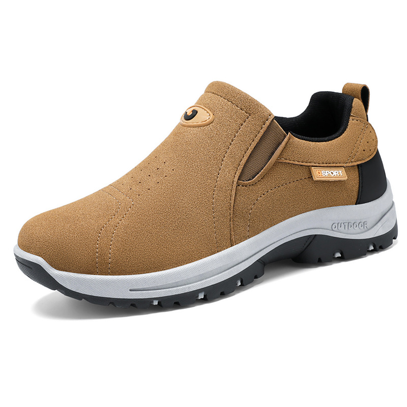 Men's sports shoes, large-sized breathable and non-smelly, single shoes, soft-soled walking shoes, one-step men's shoes, versatile casual shoes Item Picture