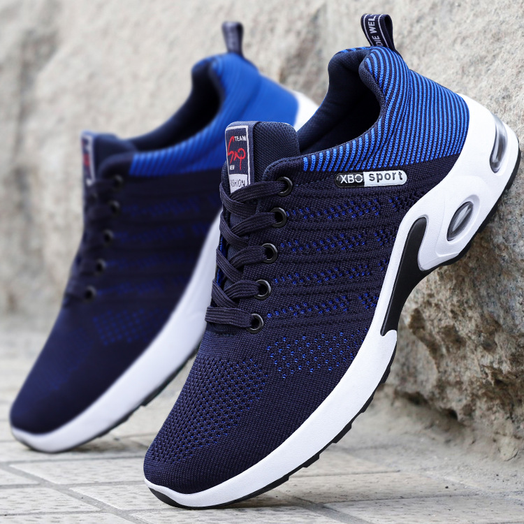 Men's cross-border European and American large-sized men's shoes and sports shoes, TEMU Feizi breathable casual shoes, trendy and versatile air-cushioned shoes Specification drawing