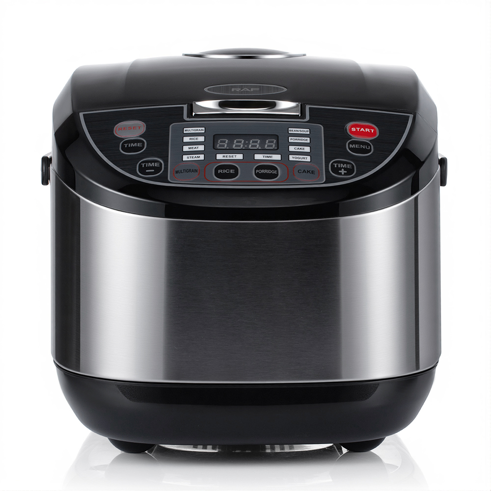 RAF European standard electric pressure cooker, rice cooker, household constant-temperature rice cooker, non-stick pan, 5L, multi-functional, 24-hour heat preservation Specification drawing