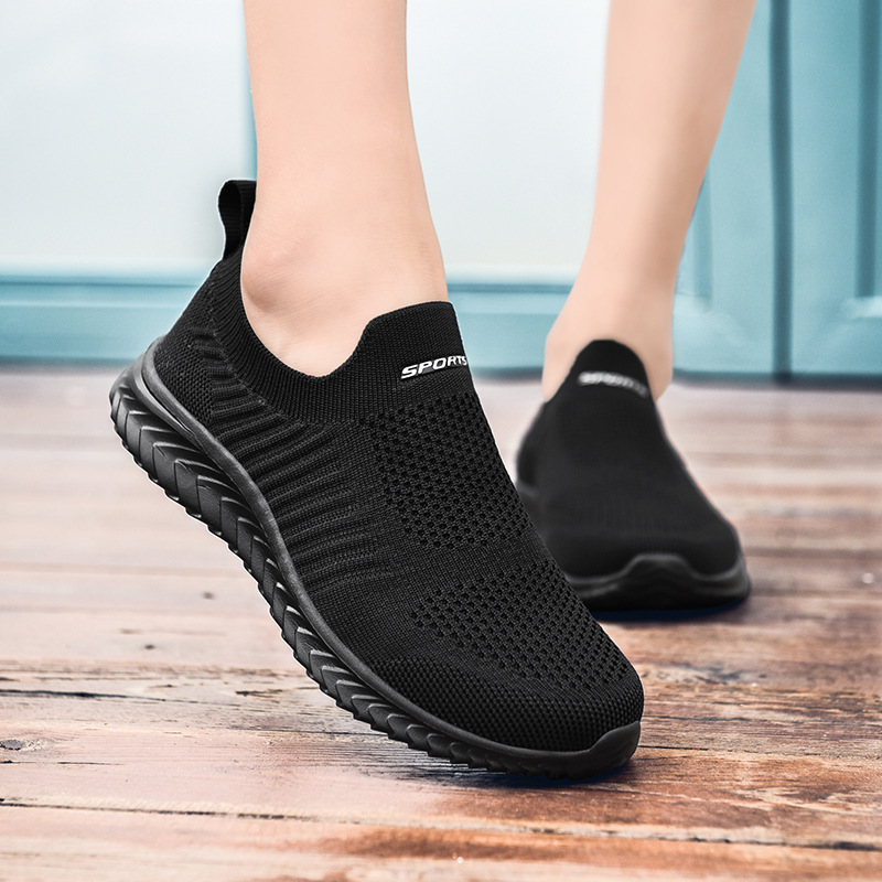 Men's casual shoes, cross-border trade men's shoes, versatile and breathable single shoes, fei-woven men's shoes, EVA lightweight dad shoes Application Scenario