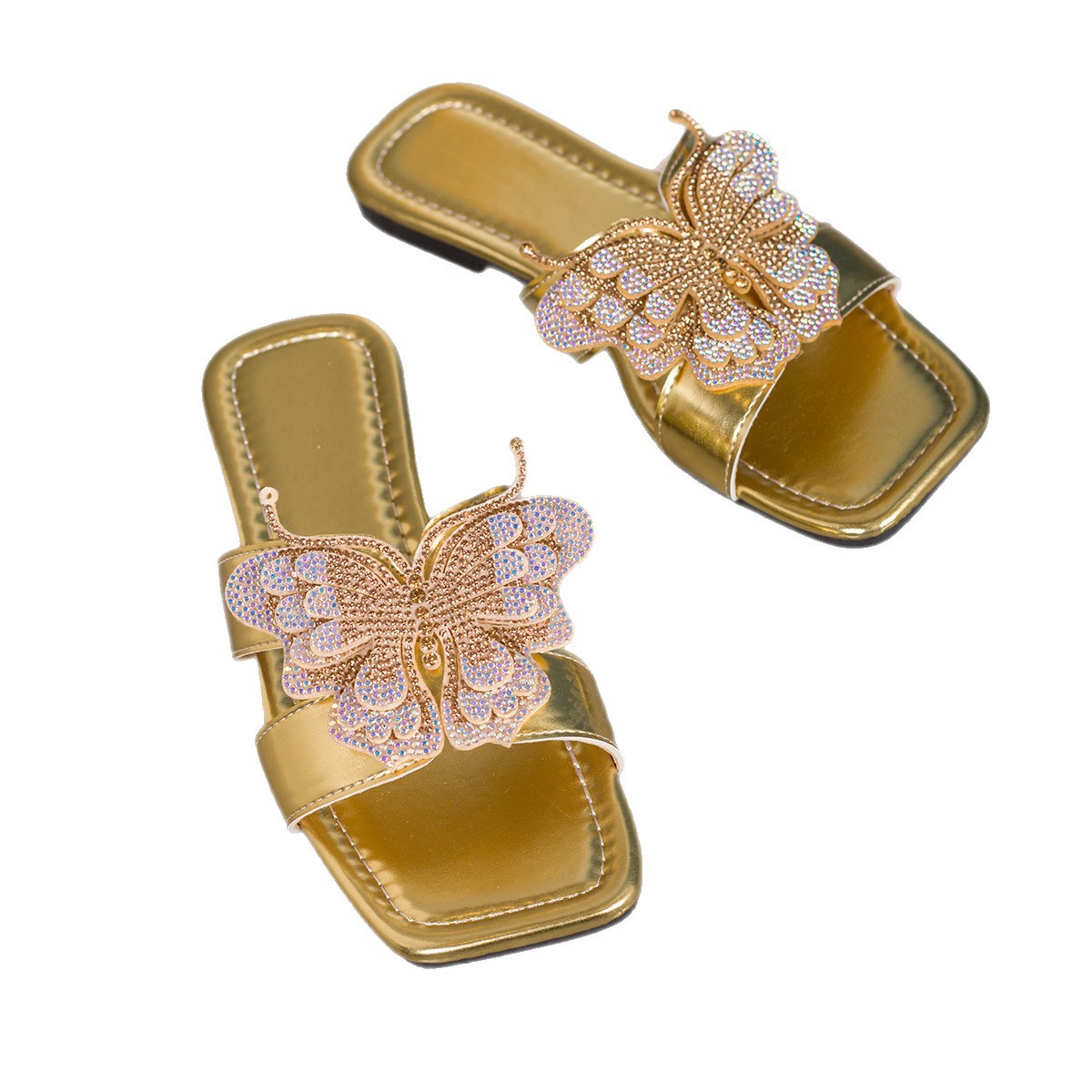 Youdaoplaceholder0 shoes African slippers flat women 's shoes worn over a pair of fashionable bow women' s slippers Item Picture