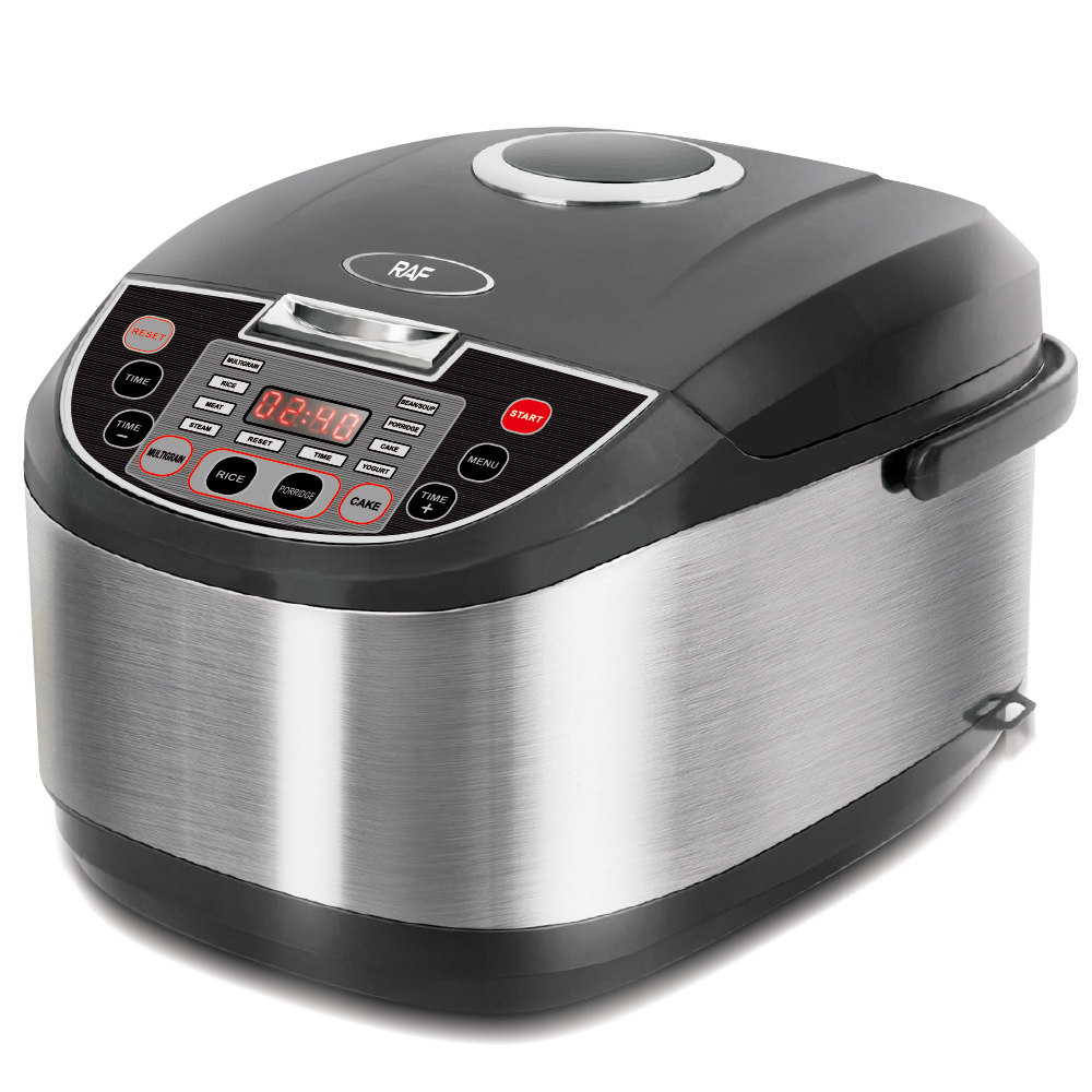 RAF European standard electric pressure cooker, rice cooker, household constant-temperature rice cooker, non-stick pan, 5L, multi-functional, 24-hour heat preservation Item Picture