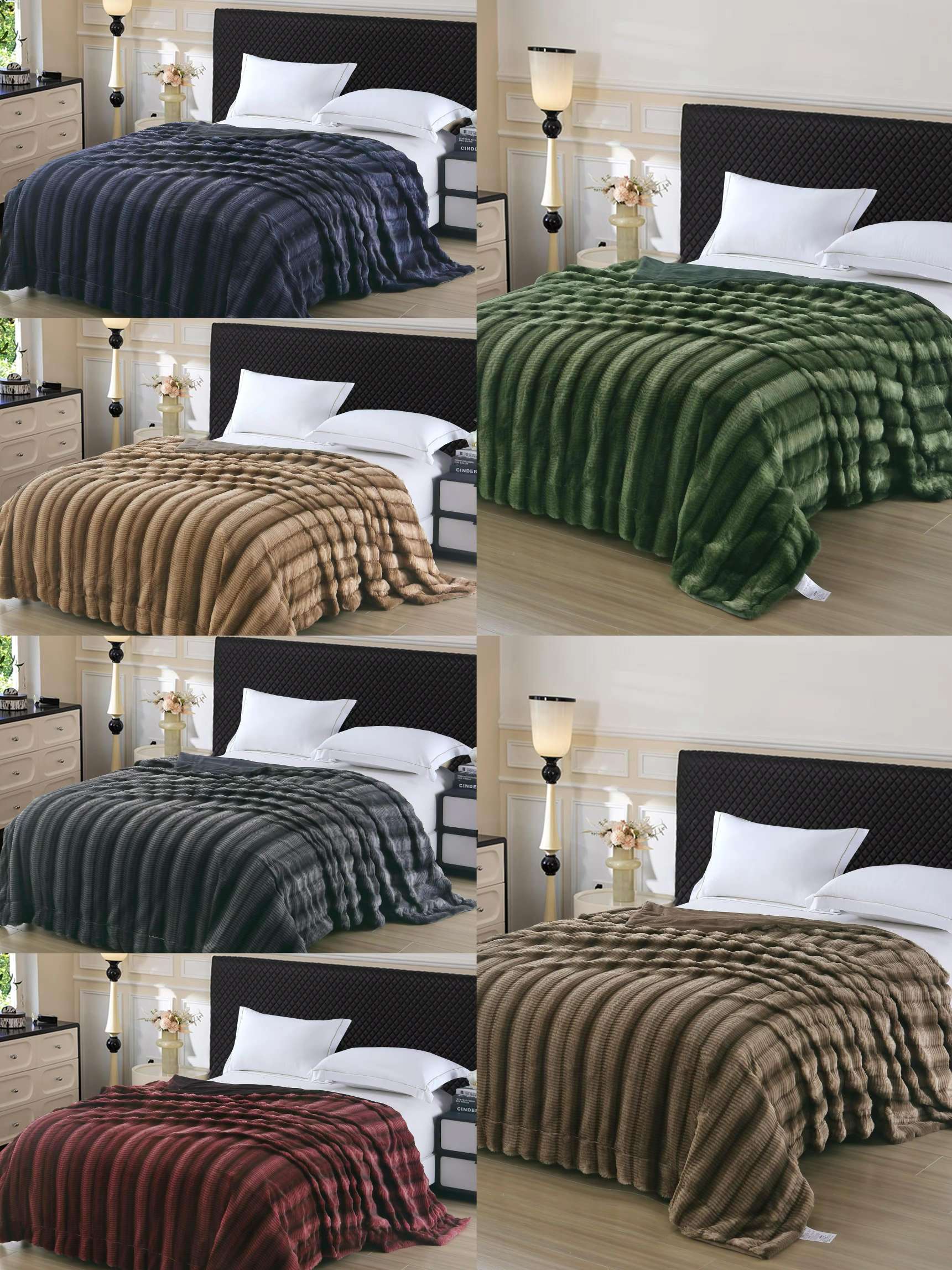 The home textile velvet blanket is soft and warm. It can be used as a blanket for winter. There are multiple colors to choose from for bed blankets. It is a comfortable and warm home blanket Application Scenario