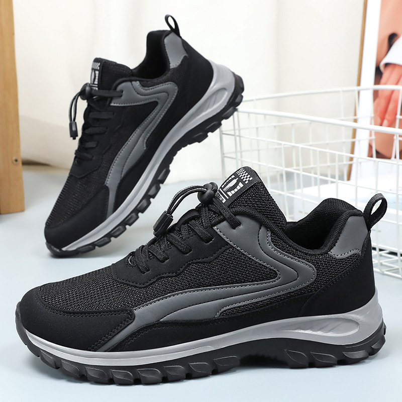 Women's sports shoes, Feizhi women's shoes, walking shoes, breathable mesh shoes, soft-soled comfortable single women's shoes, versatile mom shoes details Picture