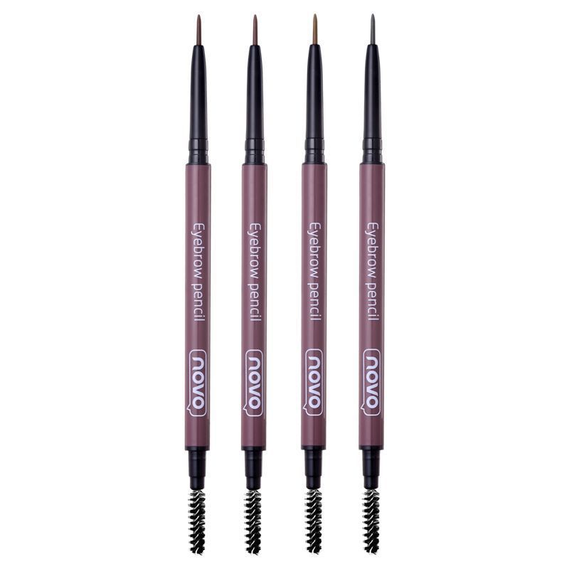 NOVO5286 is a simple, flexible and micro-sculpted eyebrow pencil that is easy to apply and does not fade easily. It is sweat-proof and natural for a long time. It is a manufacturer of eyebrow pencils Item Picture