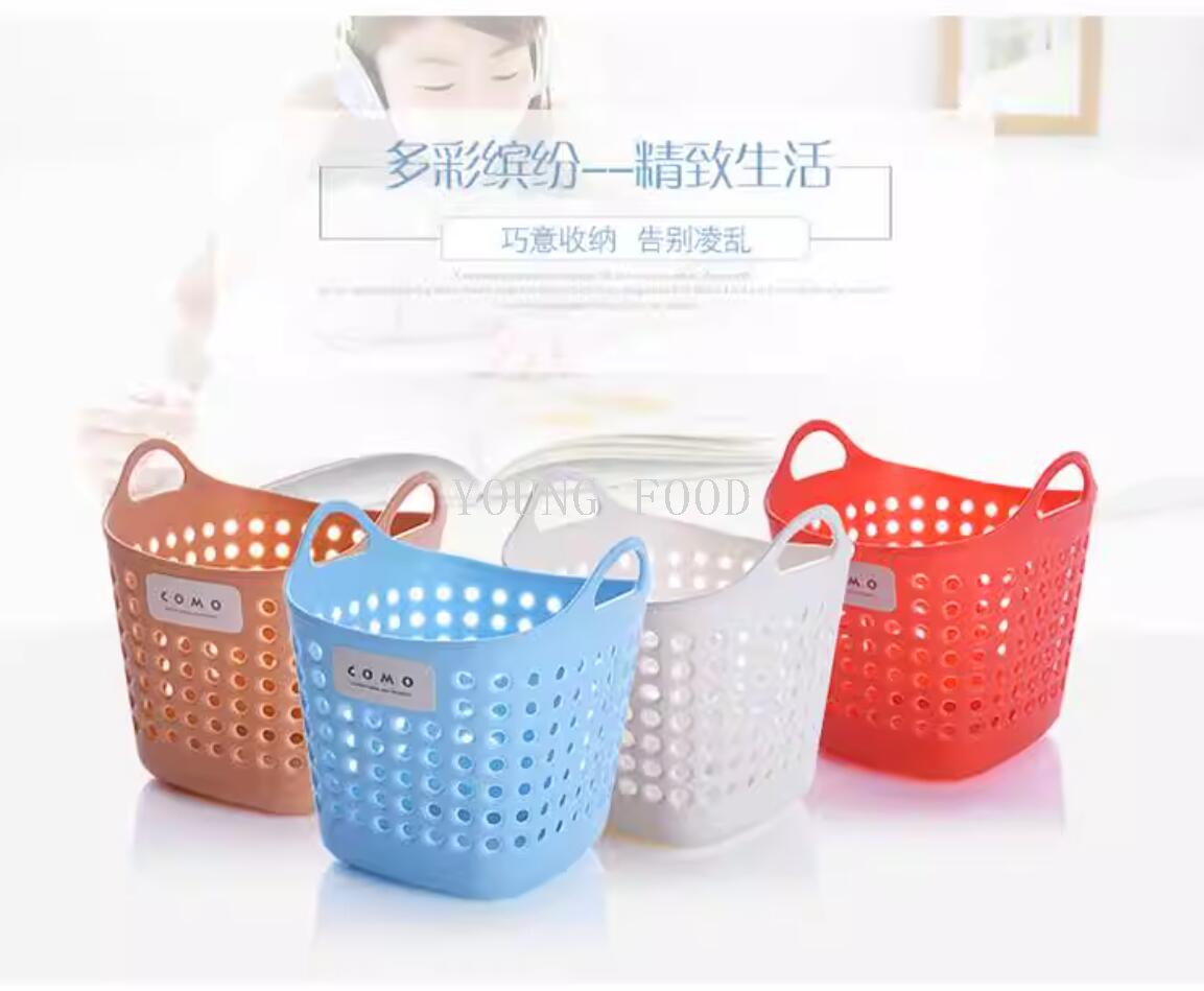 包邮！日本进口商品塑料制品创意百货INOMATA方形迷你收纳篮 白色详情10