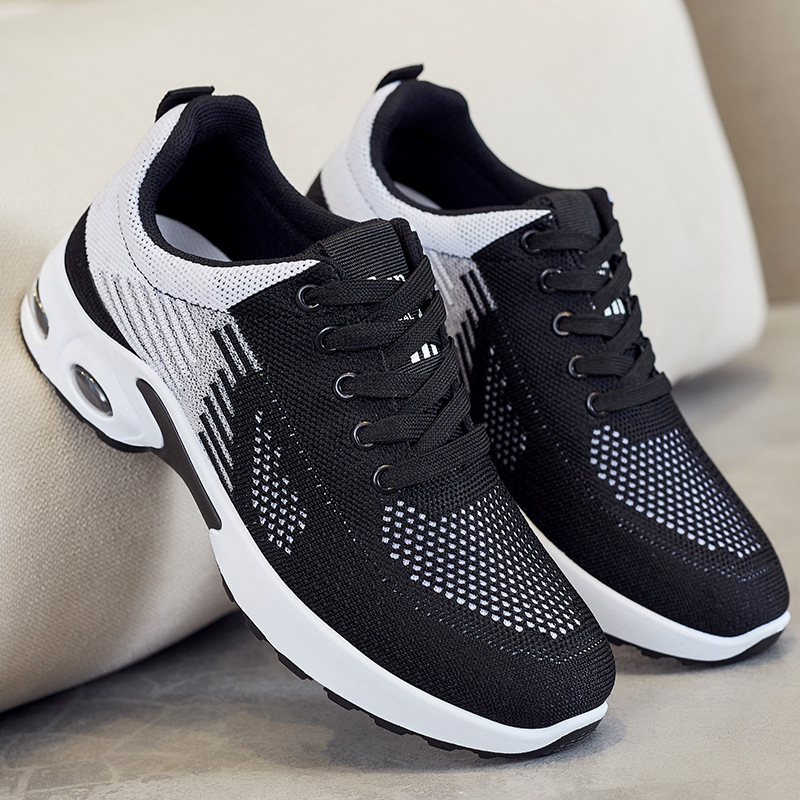 Women's air-cushioned shoes, oversized women's shoes for export, fashionable casual shoes, cross-border running shoes for women, sports shoes for women Specification drawing