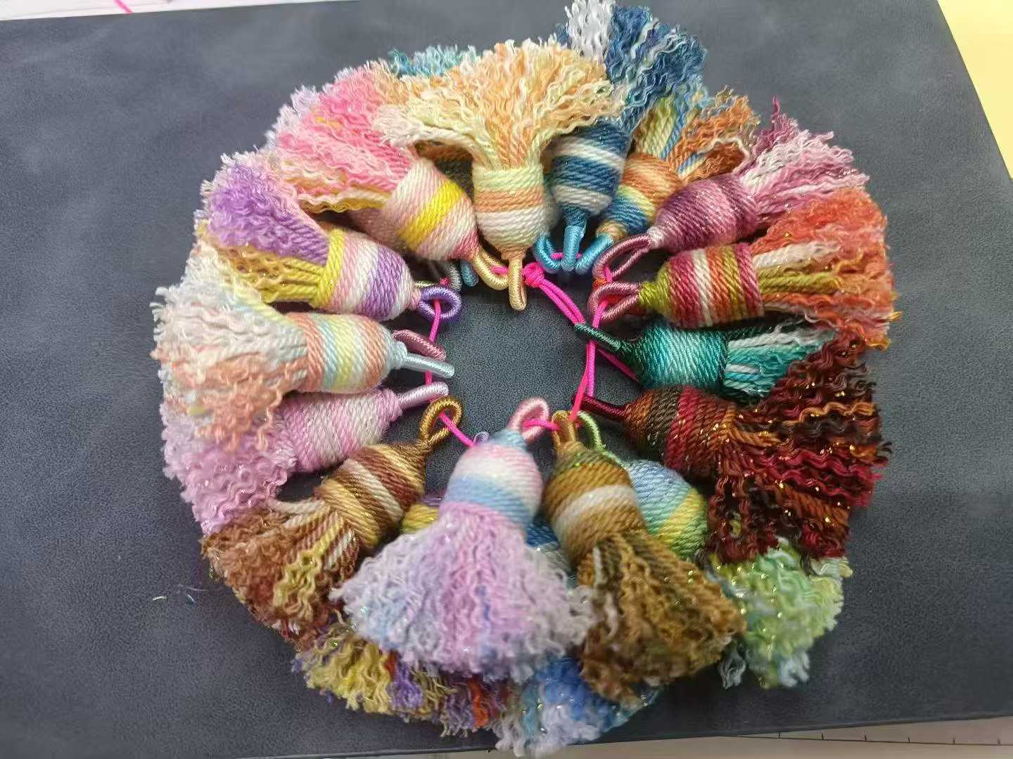 流苏穗子包挂半成品小吊穗挂件手机钥匙扣吊坠短款diy配饰