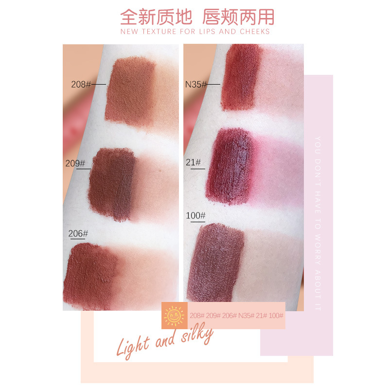 NOVO Xin Mu Air Mist Lip Gloss anti-sweat and color-changing ODM Lip gloss OEM Item Picture
