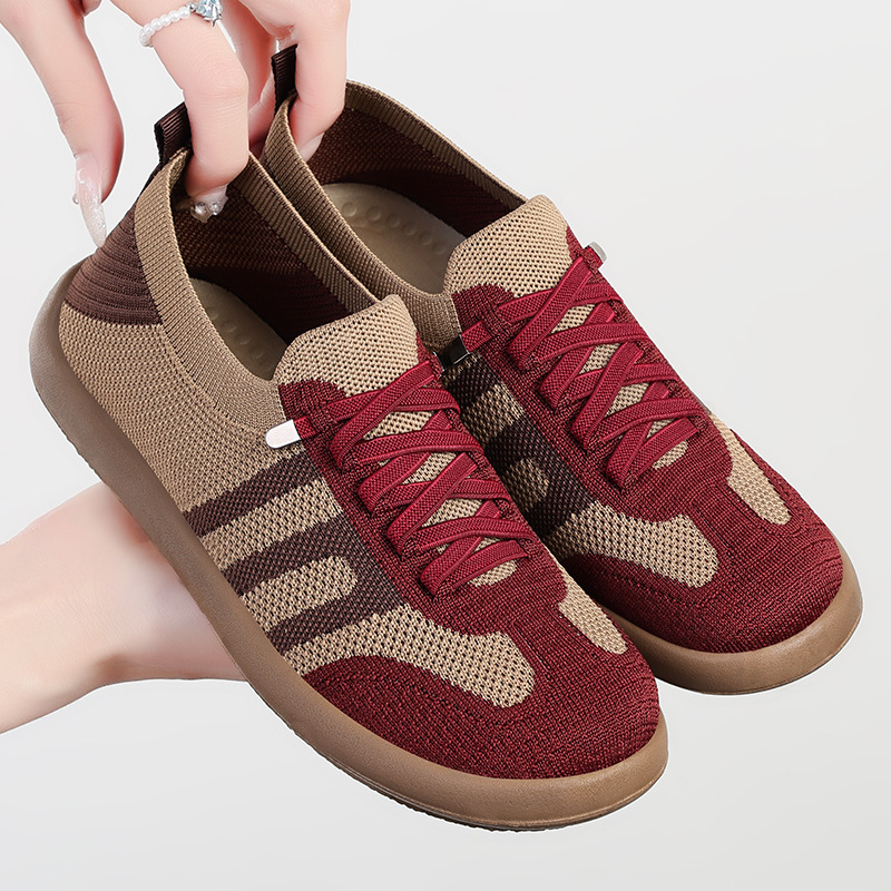 Jinshiyuan - Women's Versatile retro training shoes, fashionable Mom shoes, Soft-soled shoes that don't cause foot fatigue, Women's Shoes, Casual shoes Specification drawing