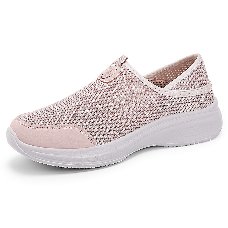 Women's shoes, Southeast Asian single shoes, mosquito repellent shoes, cross-border women's shoes, lazy people, one-foot net shoes, breathable and can be worn twice, casual shoes Item Picture