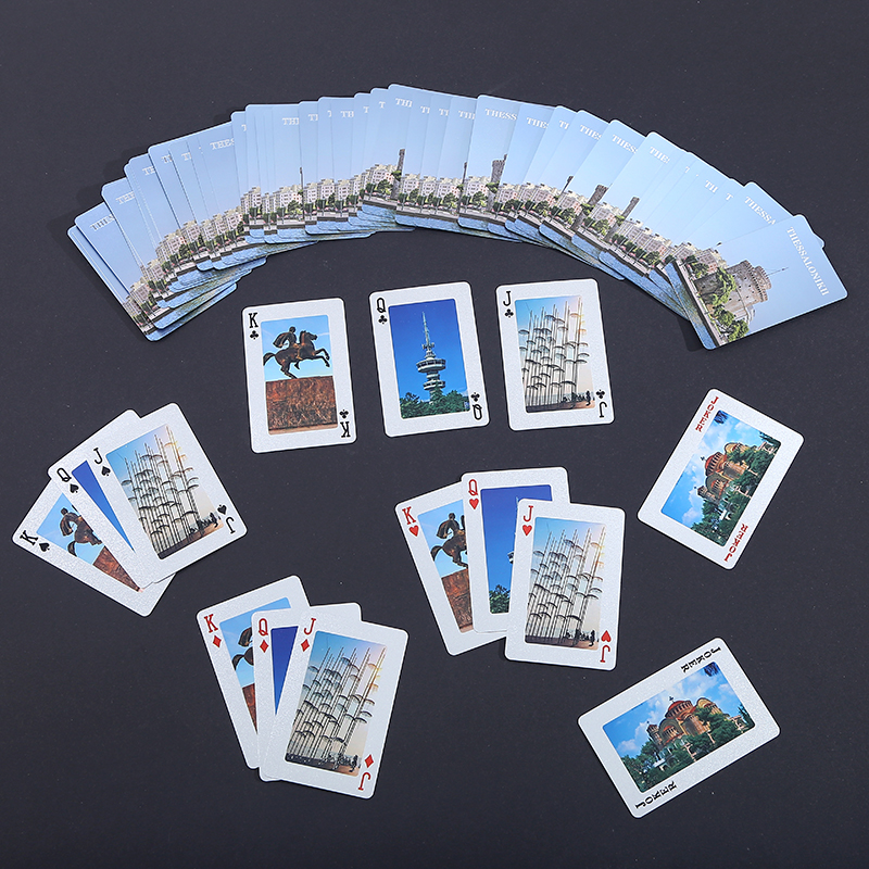 塑料扑克PET定做旅游纪念品SOUVENIR客户图案订做定制促销礼品详情12