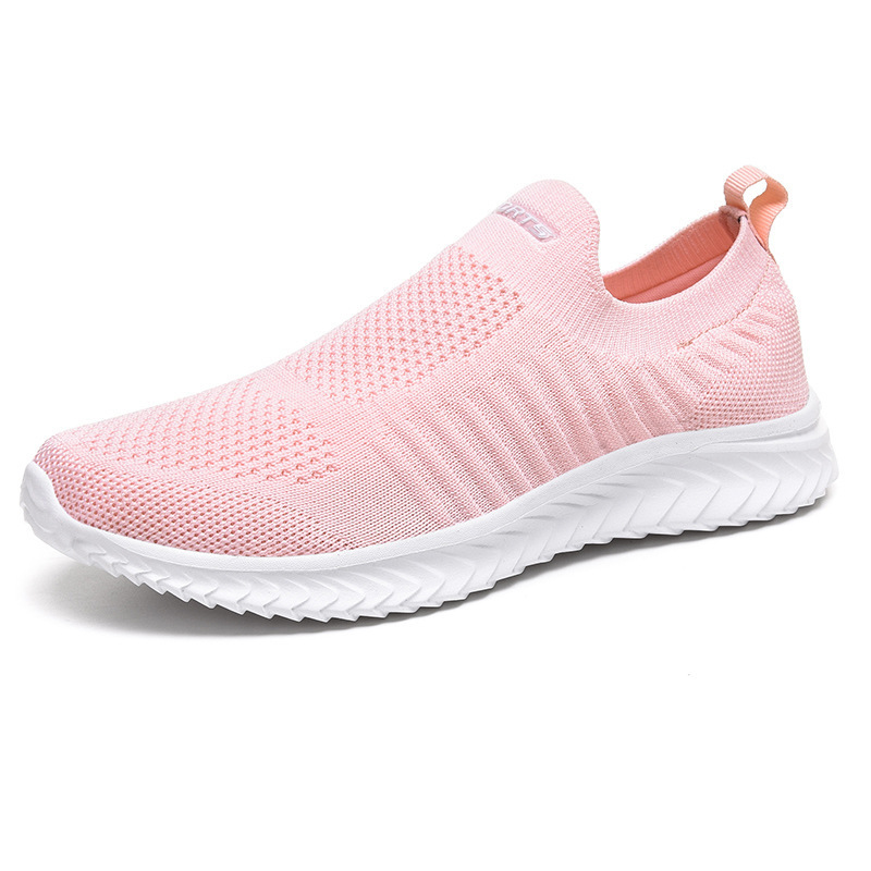 Women's cross-border trade shoes, lightweight EVA casual shoes, soft soles not tiring to the feet, flying woven single shoes Item Picture