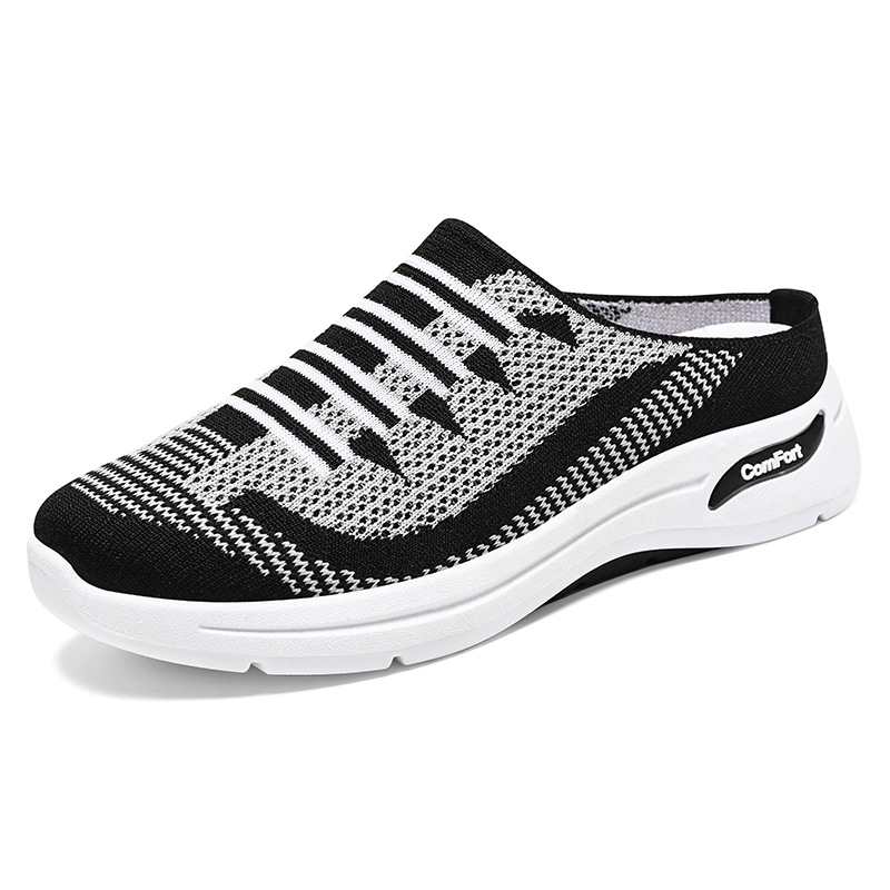 We offer cross-border temu single casual women's shoes for the 2025 spring new style of women's fei-woven flip-flops worn outside Item Picture