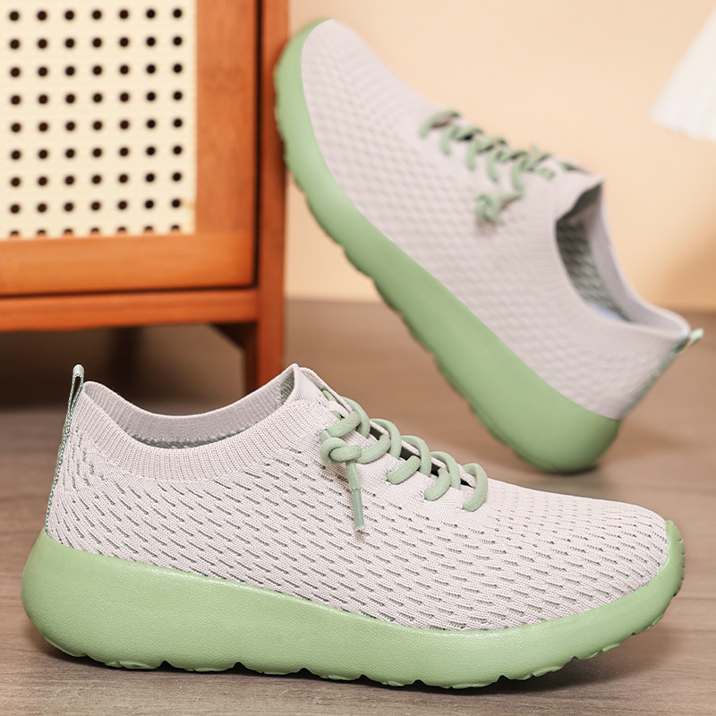 New summer men's casual single shoes, unisex couple running shoes, EVA soft-soled woven men's shoes Application Scenario