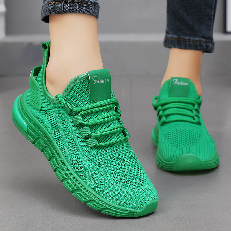 Wholesale of new spring fashion, casual and sporty shallow-mouthed single shoes for women, cross-border consignment of Feizhi women's shoes full figure