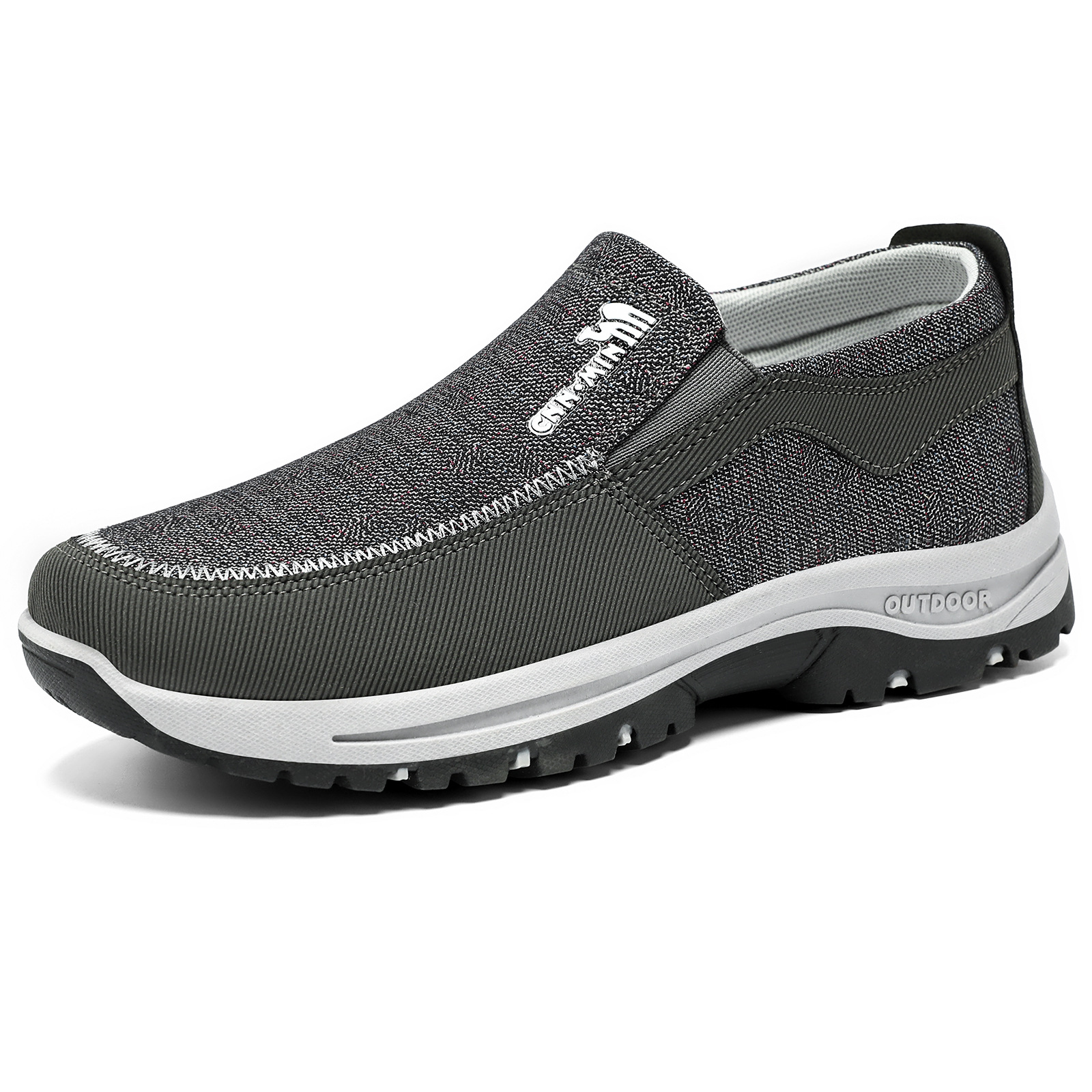 Men's walking shoes, large-sized soft-soled casual shoes, one-step dad shoes, breathable and non-smelly, single shoes, versatile men's shoes Item Picture