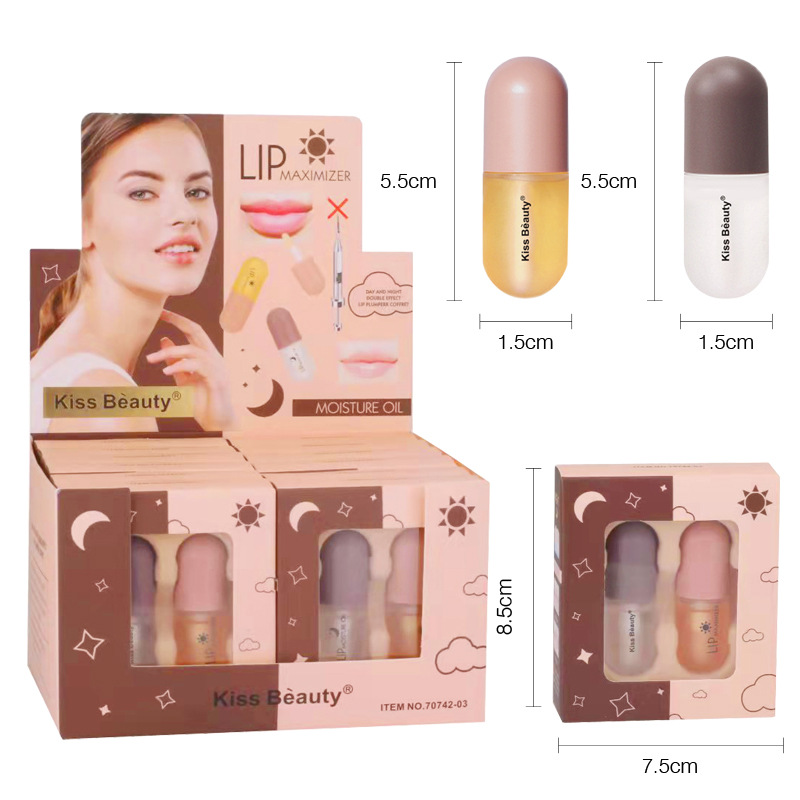kissbeauty Lip Fullness Liquid Lip Oil Enlarges, moisturizes and nourishes the lips, provides elasticity, and offers a wide mouth moisturizing set Lip fullness liquid Item Picture