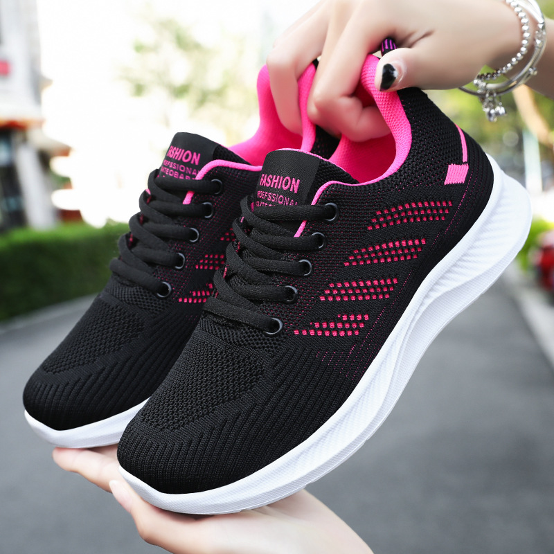 Shoes, mom shoes, private domain gift shoes, multi-color versatile casual shoes, women's shoes, woven mesh shoes, breathable sports shoes