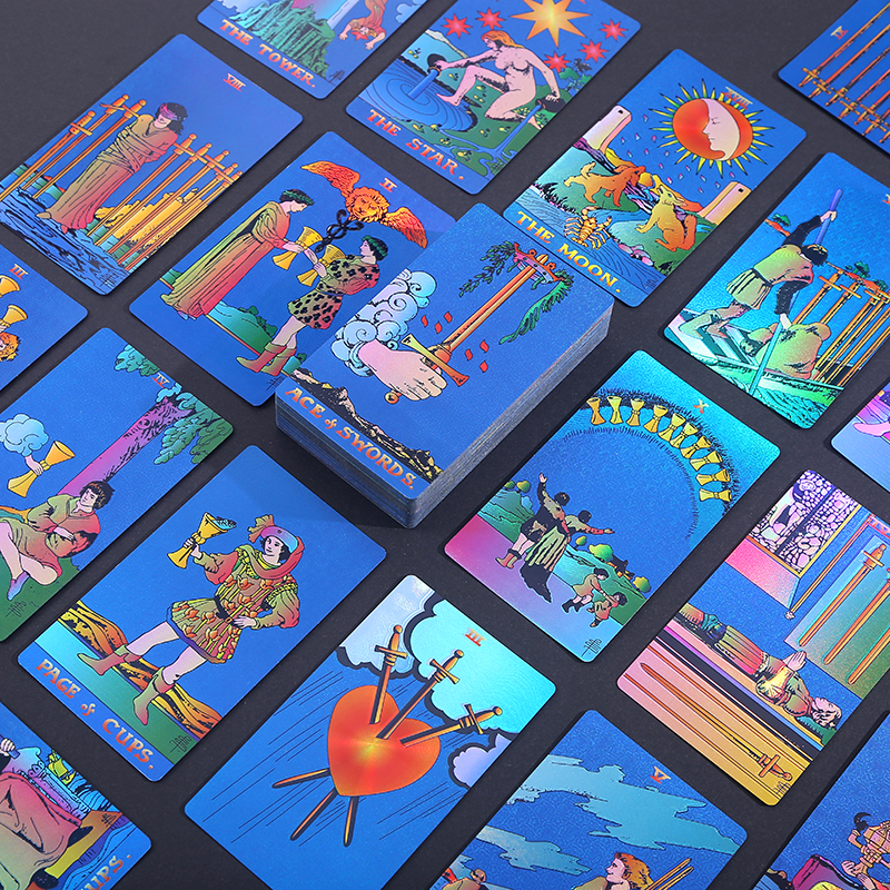 塔罗牌定制客户logo客户的图案和尺寸订做详情6