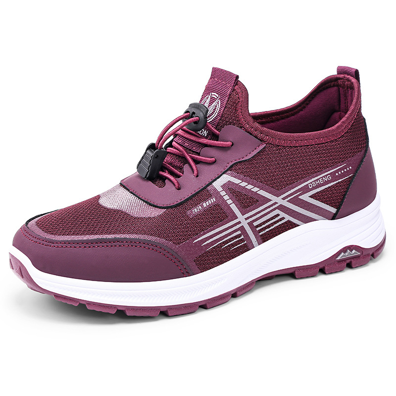 Women's shoes, walking shoes, summer women's breathable mesh shoes, soft-soled sports shoes, comfortable and not tiring feet, shoes for middle-aged and elderly mothers Item Picture