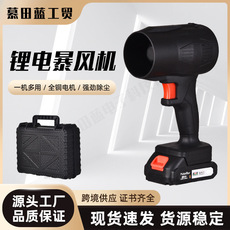 吹吸两用大功率鼓风机手持暴风机强力吹尘机吹叶机工业锂电吹风机 大功率无刷暴风机锂电吹树叶吹水大功率无线车载暴力涡轮风扇强详情3