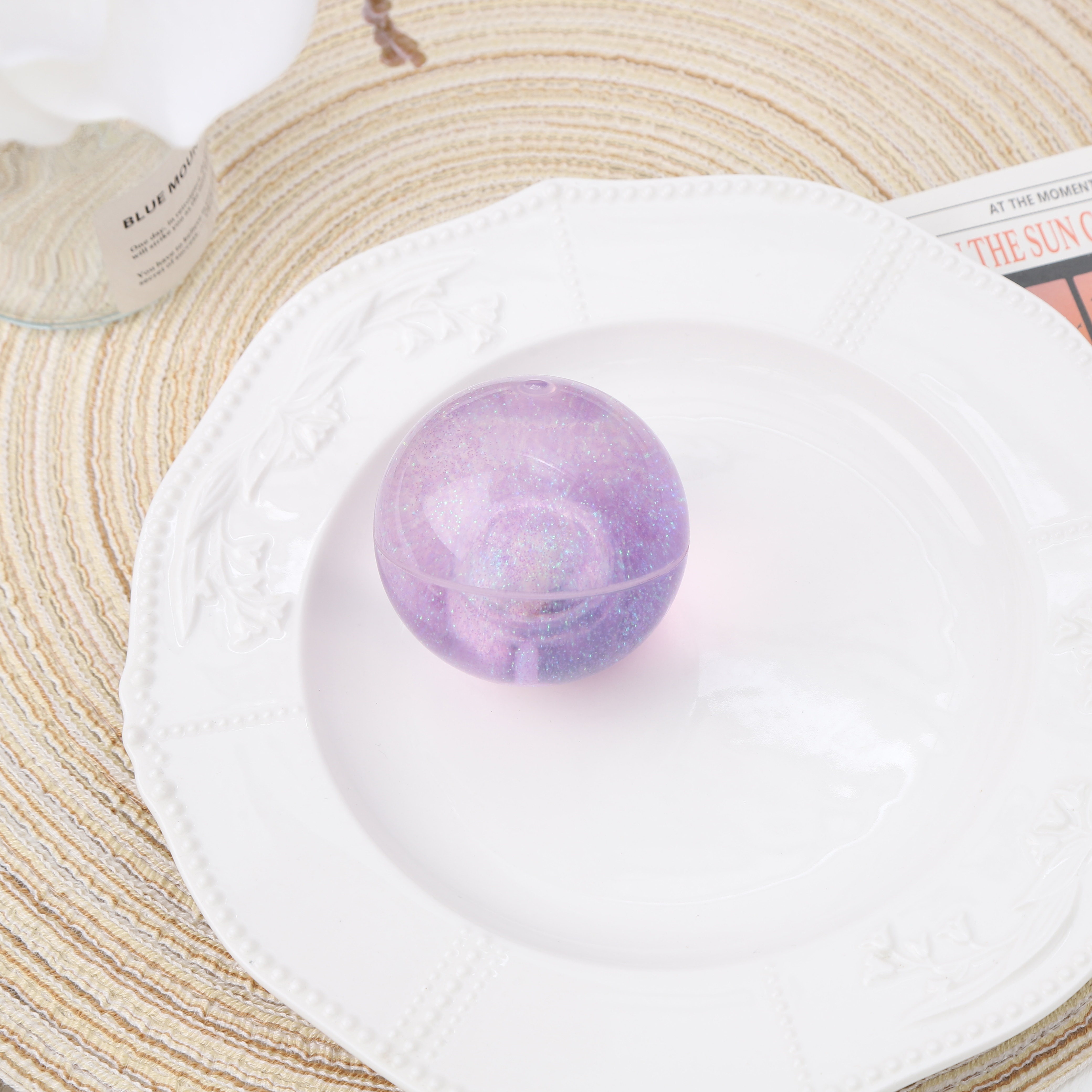 Floating elastic ball manufacturer, Rainbow Ball Colorful Park, Water Rafting Arcade, floating ball retrieval Specification image