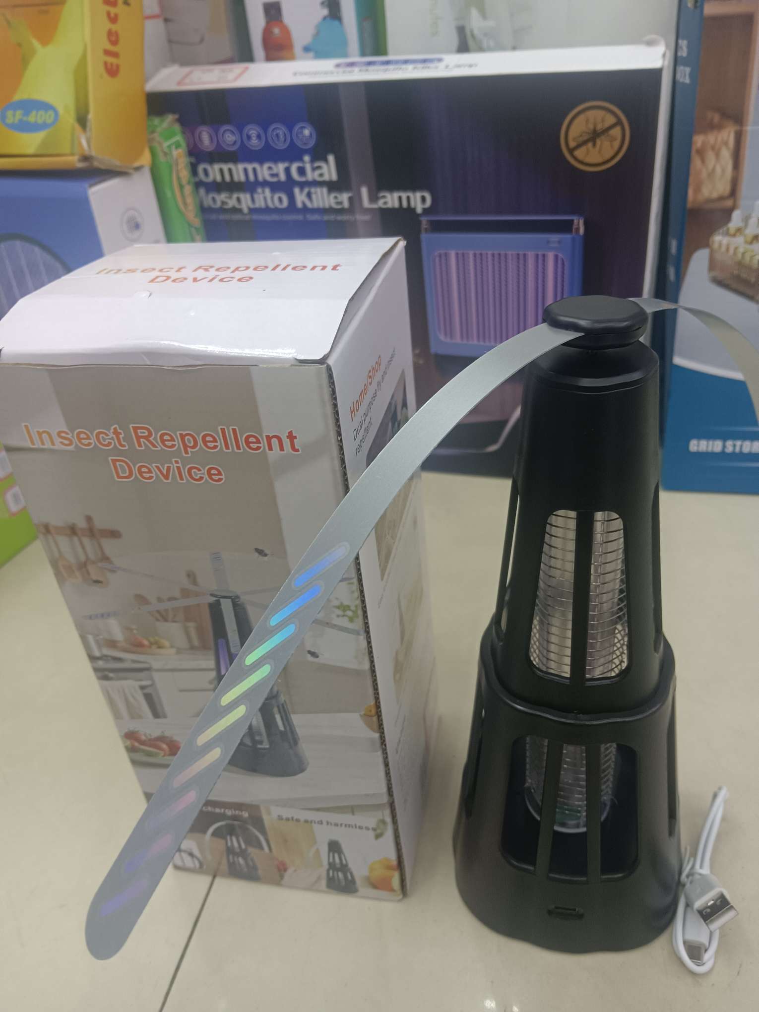 灭蚊器充电 驱蚊器灭蚊灯产品图