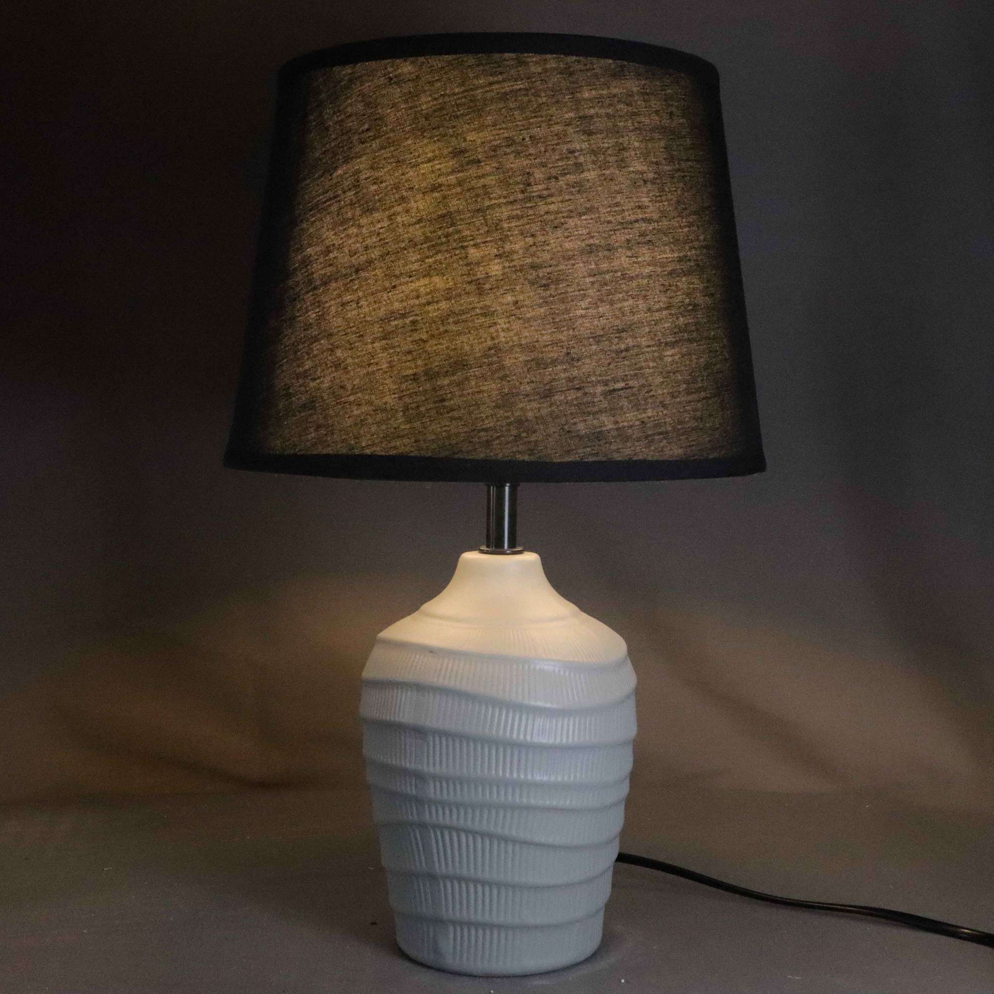 仿古陶瓷装饰台灯欧美式义乌书房卧室小床头灯民宿酒店 