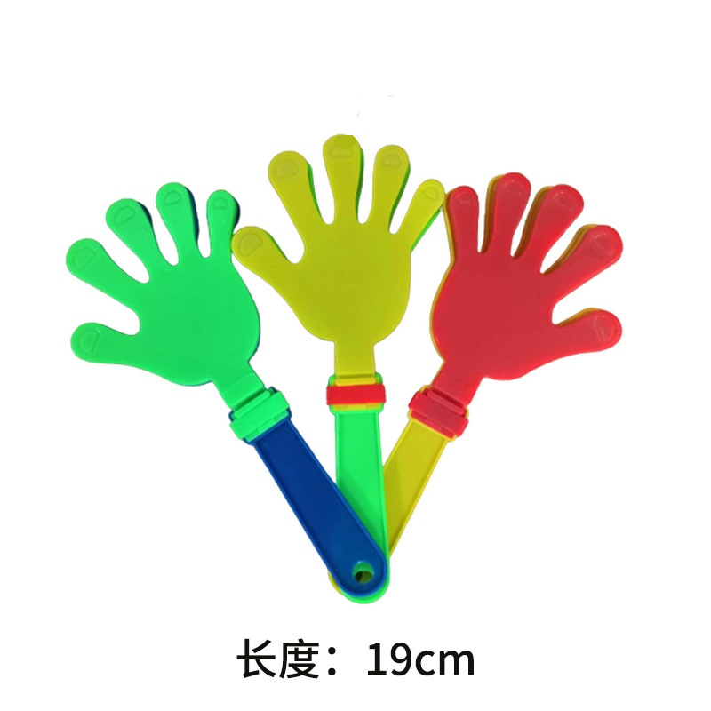 Customized large plastic luminous clapping devices for the World Cup in the United States, Canada and Mexico, as well as small palm cheering props for the concert Specification image