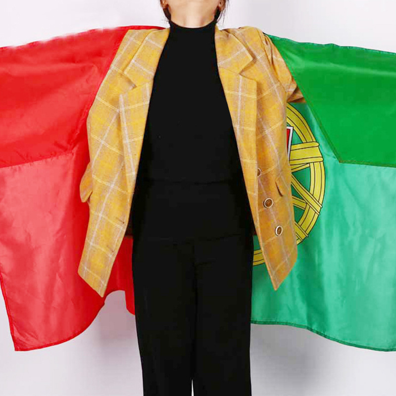 Chuangdong flag with cuffs and a shawl flag, the World Cup flag of the United States, Canada and Mexico, polyester digital printed Mexican flag, fan cheering products details Picture