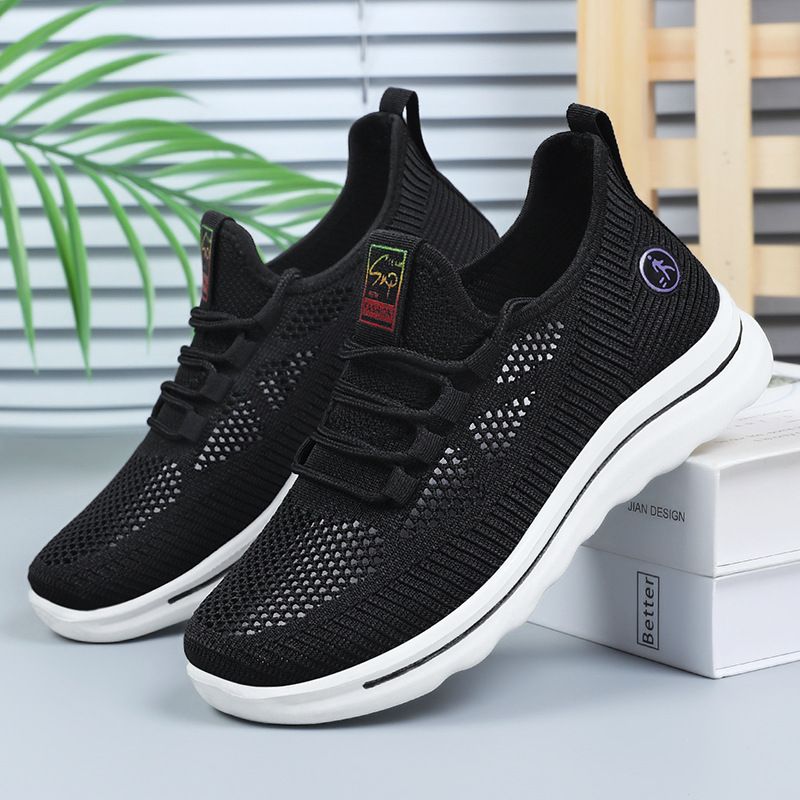 Women's breathable mesh shoes, comfortable walking shoes, soft-soled shoes that don't tiring the feet, casual shoes, versatile and fashionable sports shoes, women's shoes Specification drawing