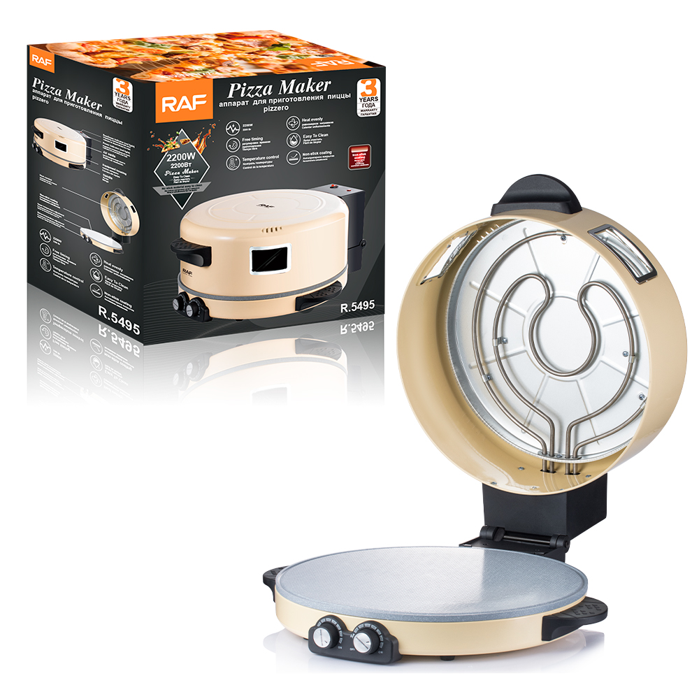 RAF European standard cross-border bread machine, pizza machine, Arab bread machine, cross-border home steak grill, pizza toaster pic 3