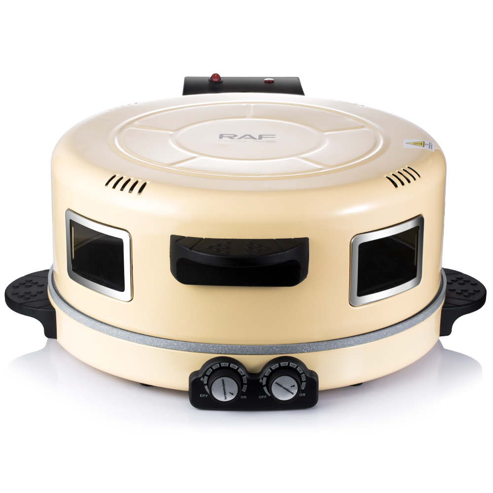 RAF European standard cross-border bread machine, pizza machine, Arab bread machine, cross-border home steak grill, pizza toaster details Picture