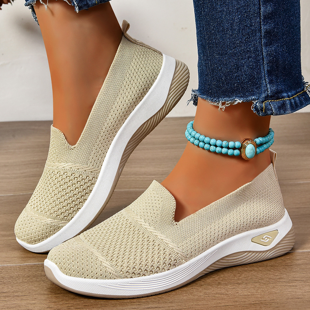 Women's cross-border TEMU women's shoes, old Beijing cloth shoes, middle-aged and elderly mothers' shoes, Feizhi breathable casual shoes Specification drawing