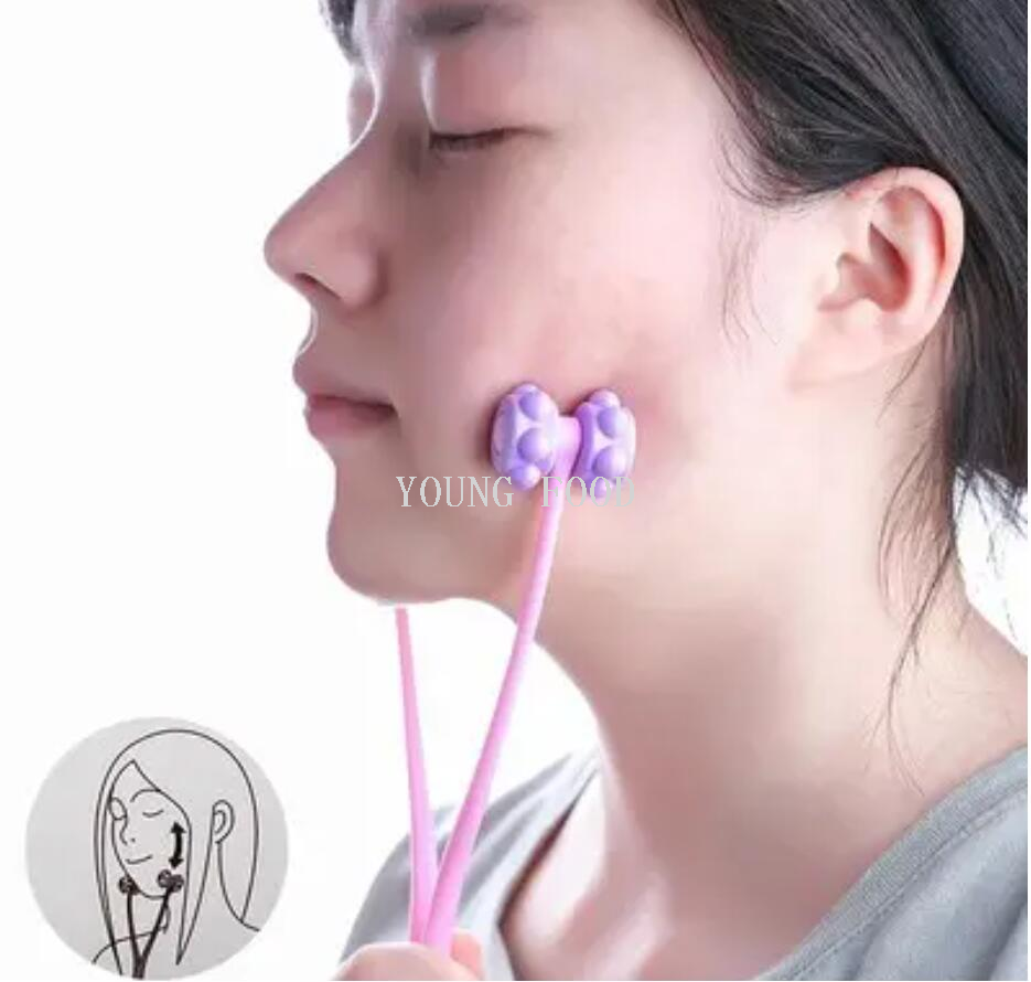 包邮！日本进口滚轮脸部按摩器KOKUBO小久保脸部双下巴拉伸消瘦详情2