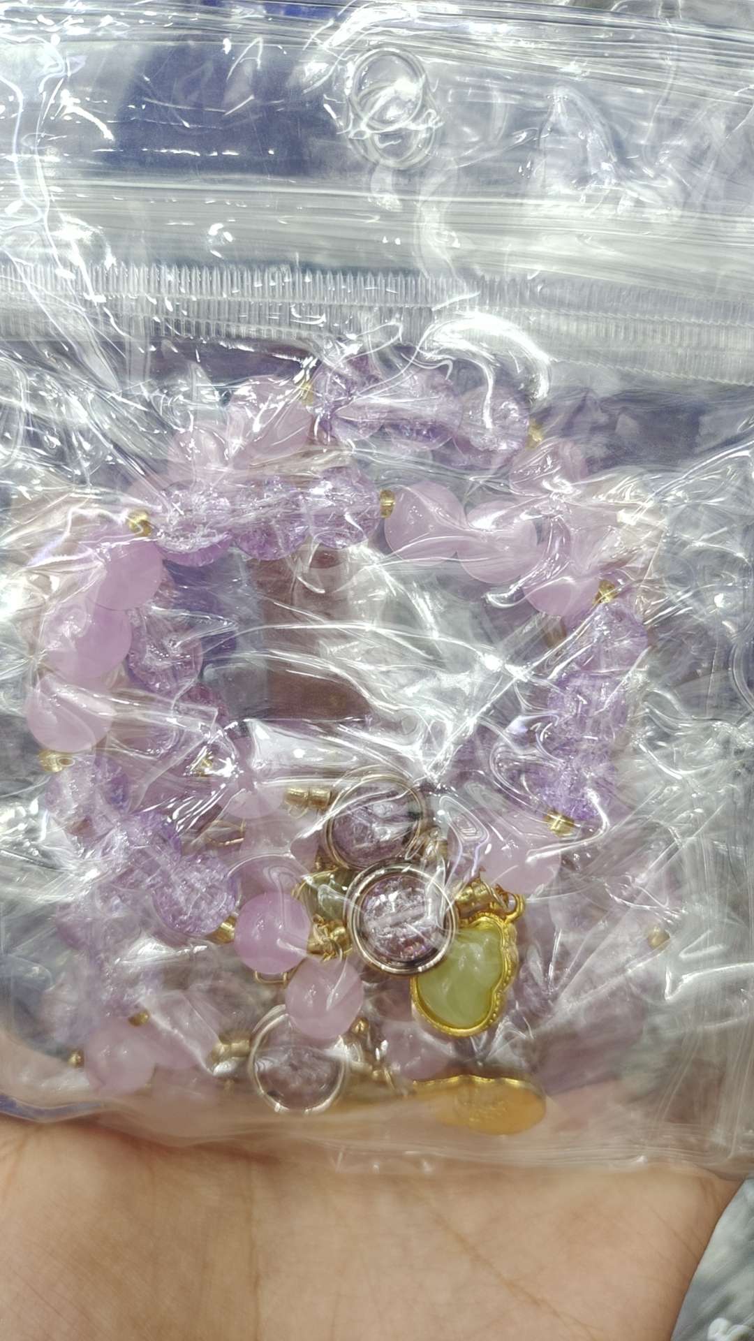 水晶手链手串女款时尚手饰手饰品手链情侣款手链水晶手串配饰潮流百搭女用